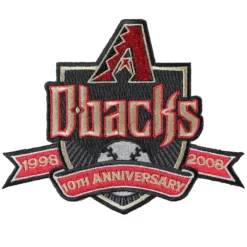 Arizona Diamondbacks 10th Anniversary Patch
