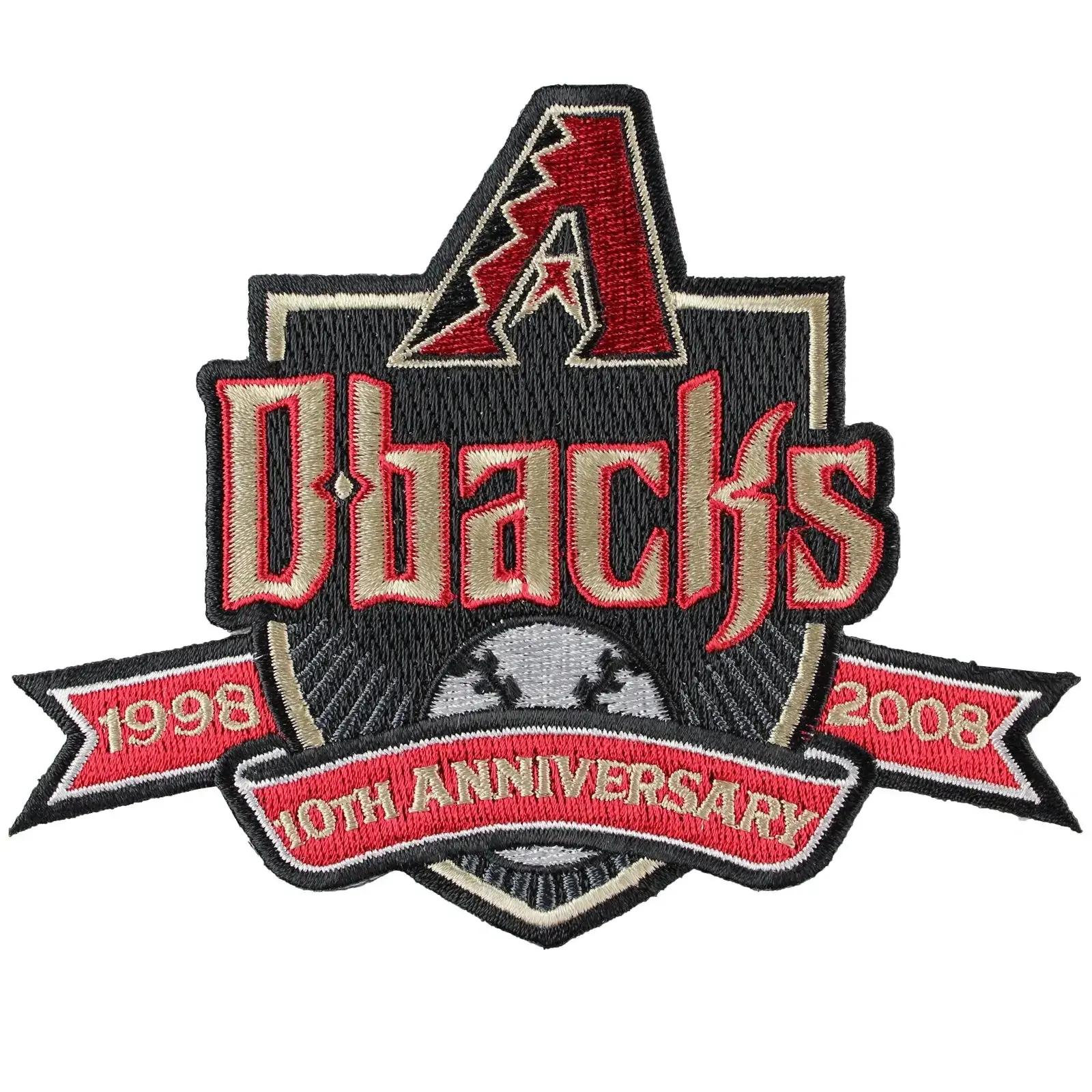 Arizona Diamondbacks 10th Anniversary Patch 1 Arizona Diamondbacks 10th Anniversary Patch