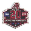 Arizona Diamondbacks 20th Anniversary Patch 3 Arizona Diamondbacks 20th Anniversary Patch