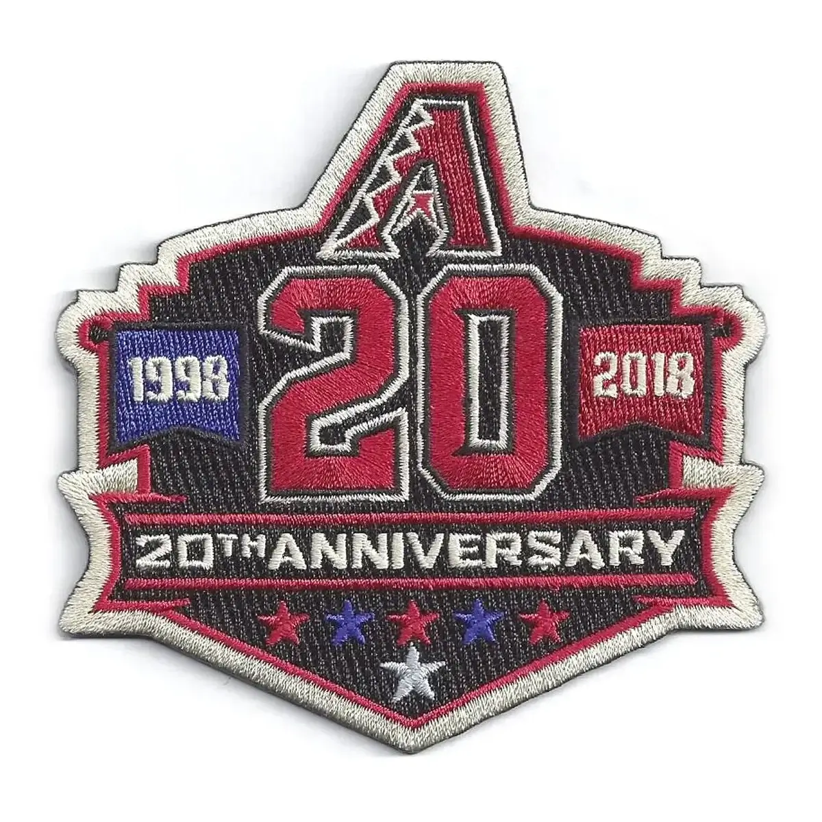 Arizona Diamondbacks 20th Anniversary Patch 1 Arizona Diamondbacks 20th Anniversary Patch
