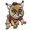 Arizona Diamondbacks Baby Baxter the Bobcat Patch 3 Arizona Diamondbacks Baby Mascot 'Baxter the Bobcat' Patch