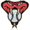 Arizona Diamondbacks Snake Head Tan Border Patch 2 Arizona Diamondbacks Snake Head Tan Border Patch