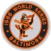 Baltimore Orioles 1966 World Series patch