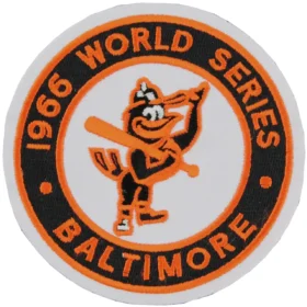 Baltimore Orioles 1966 World Series Patch
