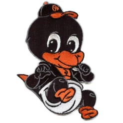 Baltimore Orioles baby mascot patch