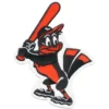 Baltimore Orioles Bird With Bat Patch