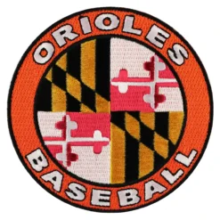 Baltimore Orioles Maryland flag patch