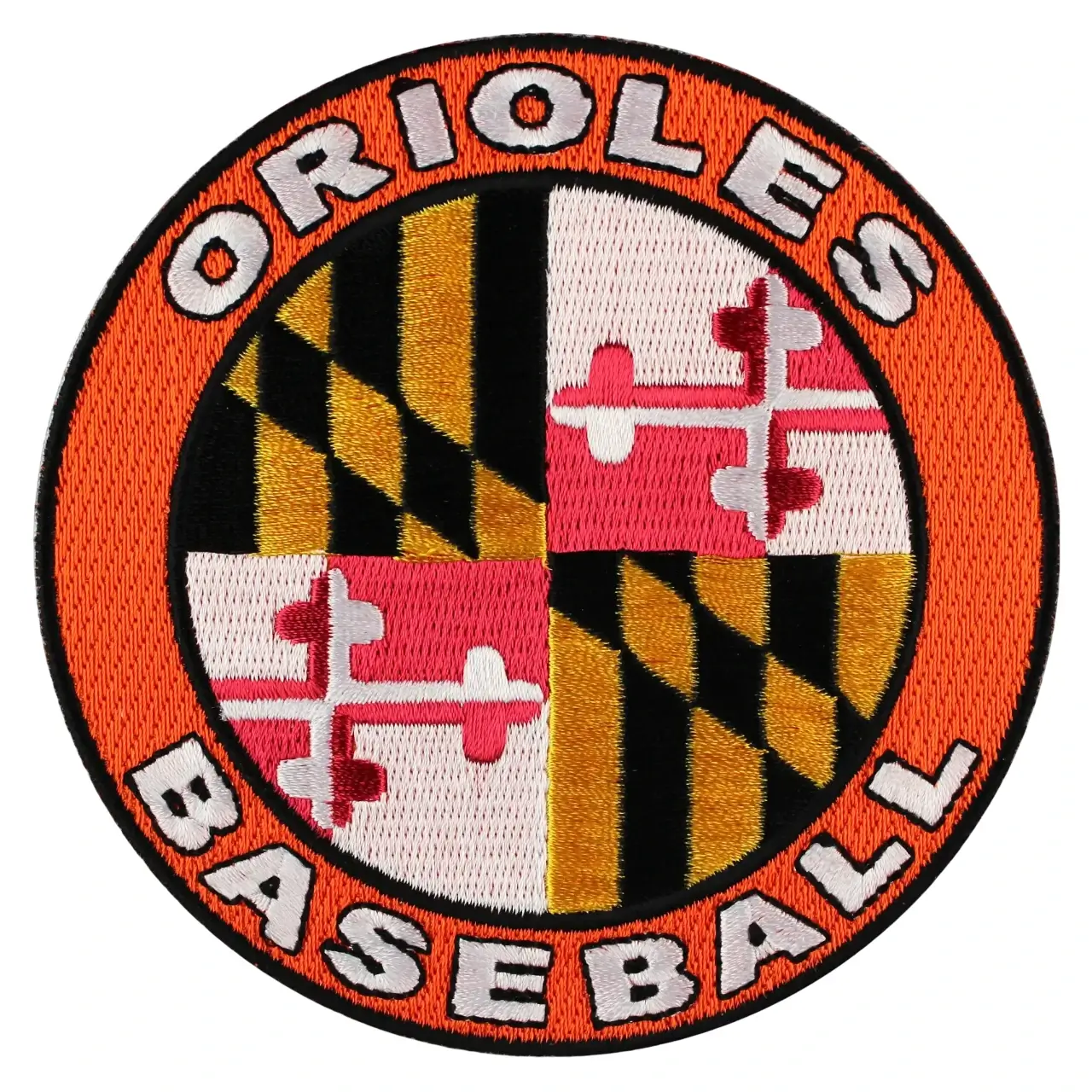 Baltimore Orioles Maryland Flag Patch 1 Baltimore Orioles Maryland flag patch