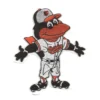 baltimore orioles mascot patch