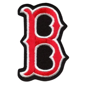Boston Red Sox Classic Red 'B' Logo Embroidered Patch