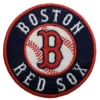 Boston Red Sox Round Baseball Logo Patch 3 Boston Red Sox Round Logo Patch