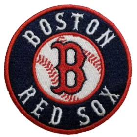 Boston Red Sox Round Baseball Logo Patch