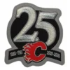 Calgary Flames 25 Years Commemorative Patch 2 Calgary Flames 25th Anniversary Patch