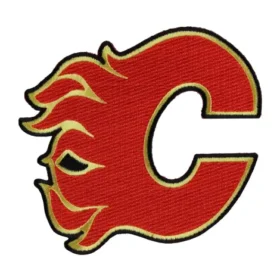 Calgary Flames Logo Embroidered Patch