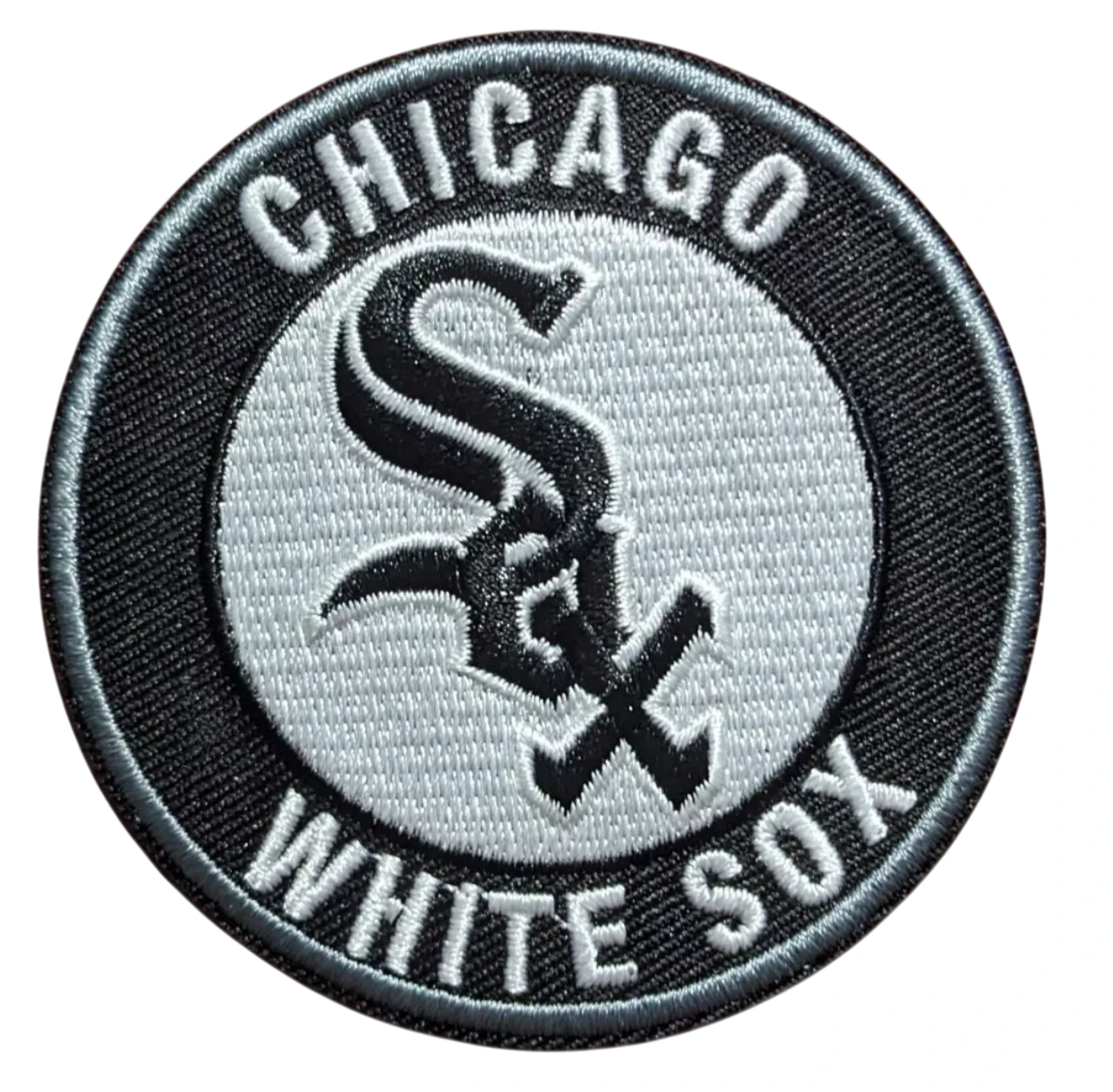 Chicago White Sox Logo Embroidered Patch 1 Chicago White Sox Logo Patch