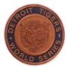 Detroit Tigers World Series Brown Patch 2 Detroit Tigers World Series Brown Patch