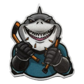 San Jose Sharks SJ Sharkie Mascot Patch