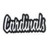 Arizona Cardinals Black/White Script Patch 2 Arizona Cardinals Black/White Script Patch