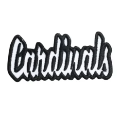Arizona Cardinals Black/White Script Patch