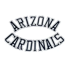 Arizona Cardinals Black/White Classic Text Patch