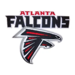 Atlanta Falcons Wordmark Falcon Logo Patch