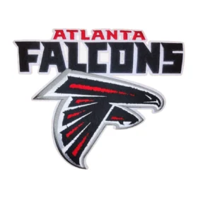 Atlanta Falcons Wordmark Falcon Logo Patch