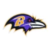 Baltimore Ravens Alternate Raven Head Logo Patch