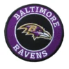Baltimore Ravens Round Bird Head Patch 3 Baltimore Ravens Round Bird Head Embroidered Patch
