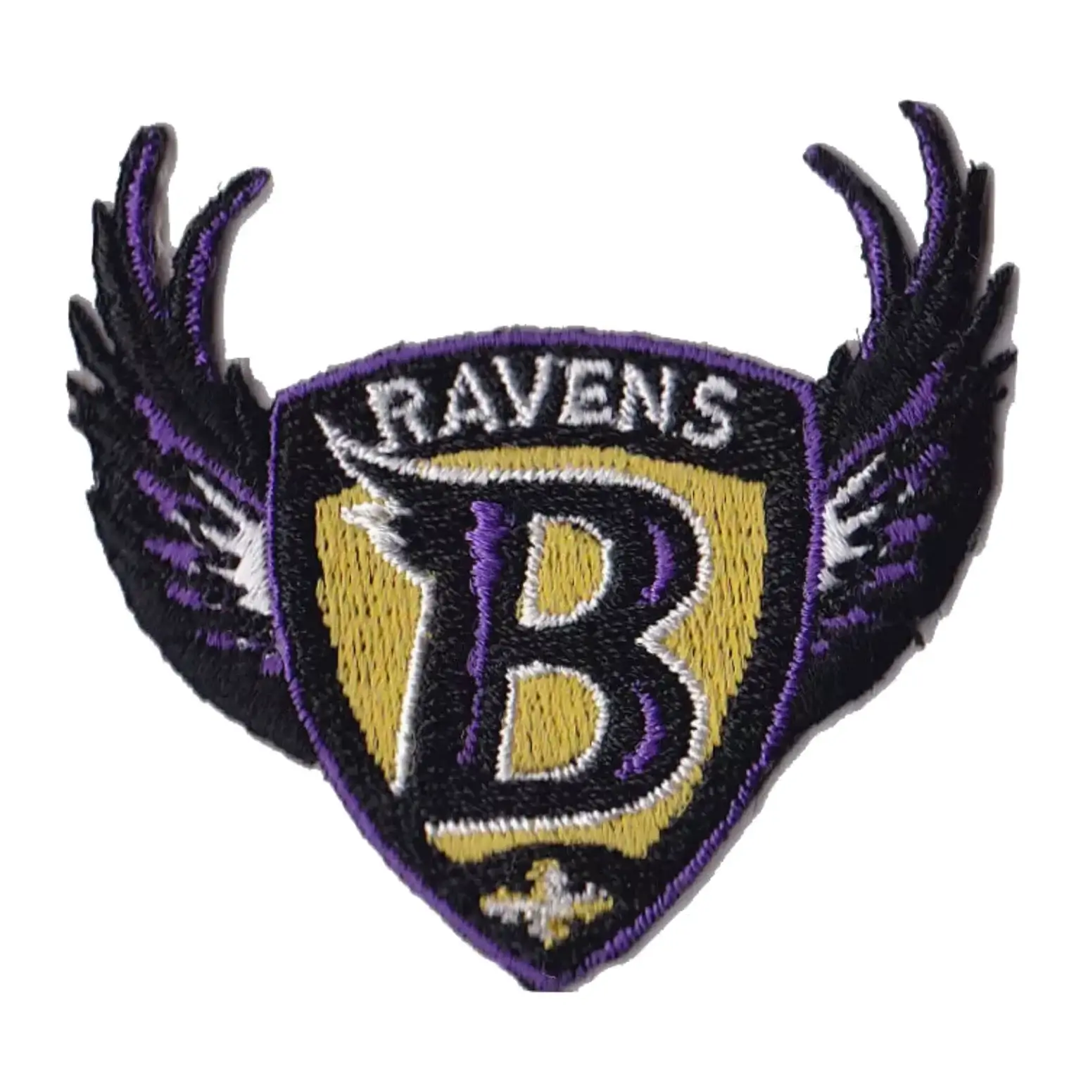 Baltimore Ravens Winged B Shield Logo Patch 1 Baltimore Ravens Winged Shield Logo Patch