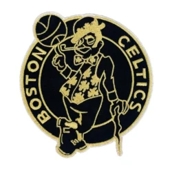 Boston Celtics Golden Logo Patch