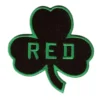 Boston Celtics "RED" Shamrock Patch 3 Boston Celtics RED Shamrock Patch