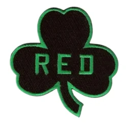 Boston Celtics RED Shamrock Patch