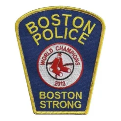 Boston Police Boston Strong 2013 World Champions Patch
