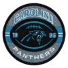 Carolina Panthers 1995 Football Logo Patch 2 Carolina Panthers 1995 Football Logo Embroidered Patch