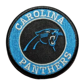Carolina Panthers Round Team Logo Patch