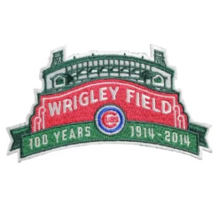Chicago Cubs Wrigley Field 100 Years Patch