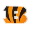 Cincinnati Bengals B Logo Patch 3 Cincinnati Bengals 2004 B Logo Embroidered Patch