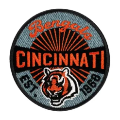Cincinnati Bengals Est. 1968 Vintage Tiger Logo Patch