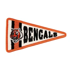 Cincinnati Bengals Vintage Pennant Logo Patch