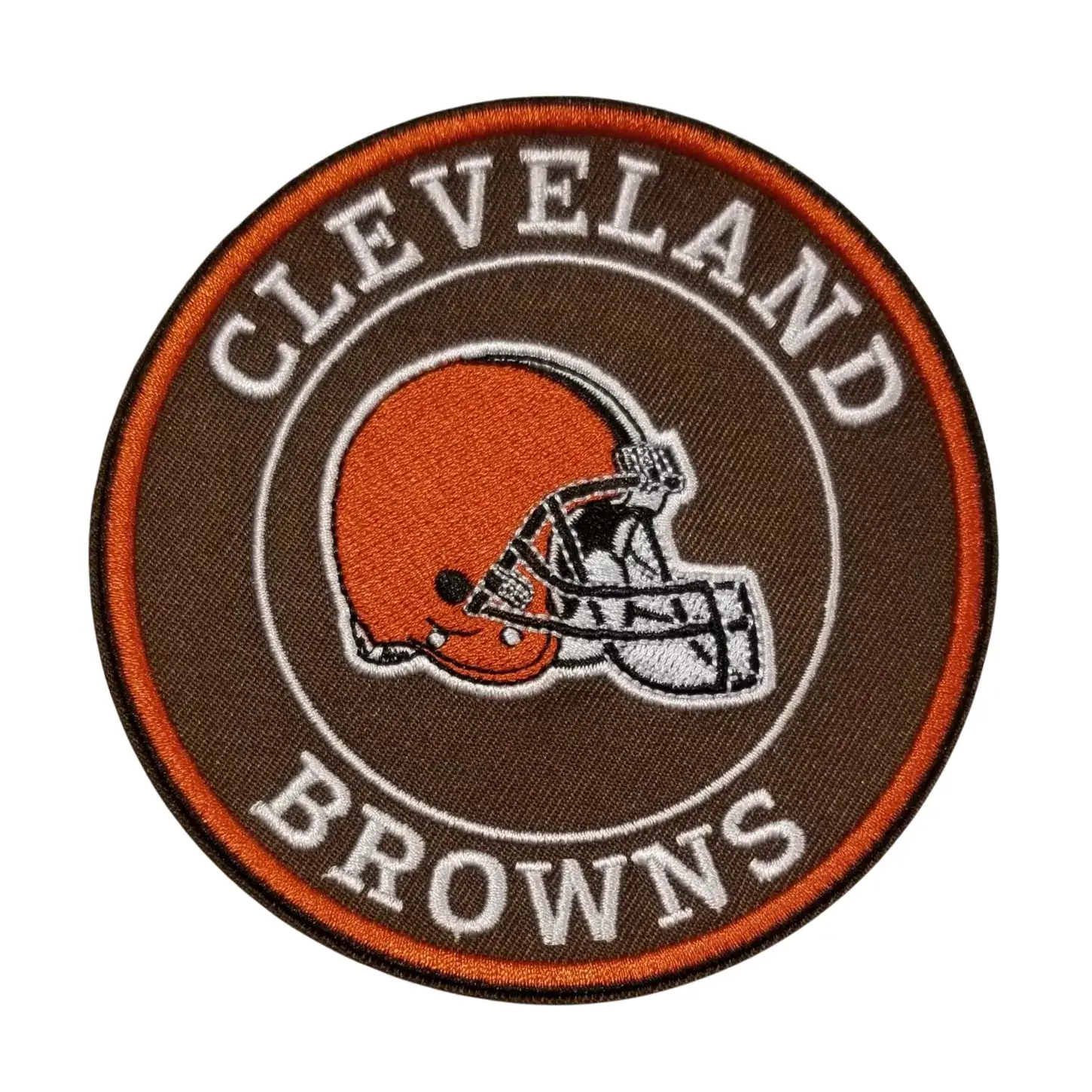 Cleveland Browns Team Logo Patch 1 Cleveland Browns Team Logo Embroidered Patch