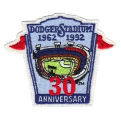 Dodger Stadium 30th Anniversary patch