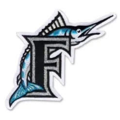 Florida Marlins F Logo 1993-2011 Patch