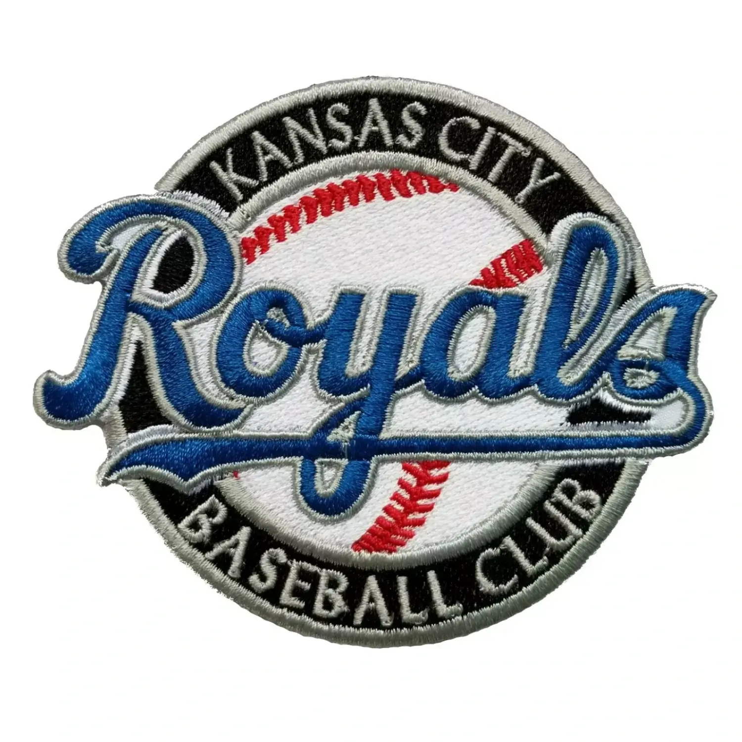 Kansas City Royals Round Baseball Club Patch 1 Kansas City Royals Baseball Club Patch