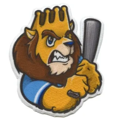 Kansas City Royals Sluggerrr Angry Mascot Bat Patch