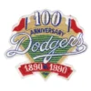 LA Dodgers 100th Anniversary Patch