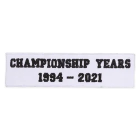 LA Dodgers Championship Years 1994-2021 Patch