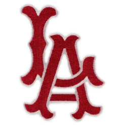 Los Angeles Angels Red LA Logo Patch