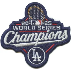 Los Angeles Dodgers 2025 World Series Champions Patch