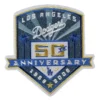 Los Angeles Dodgers 50th Anniversary Logo Patch