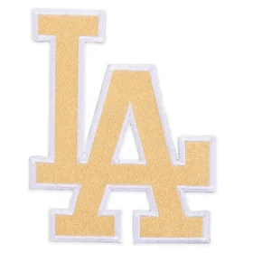 Los Angeles Dodgers Cream LA Logo Patch